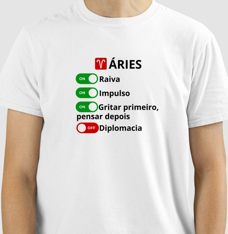 Camiseta Áries ON