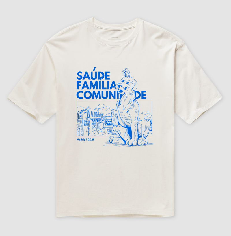 Camiseta Oversized - Guardiões da UBS