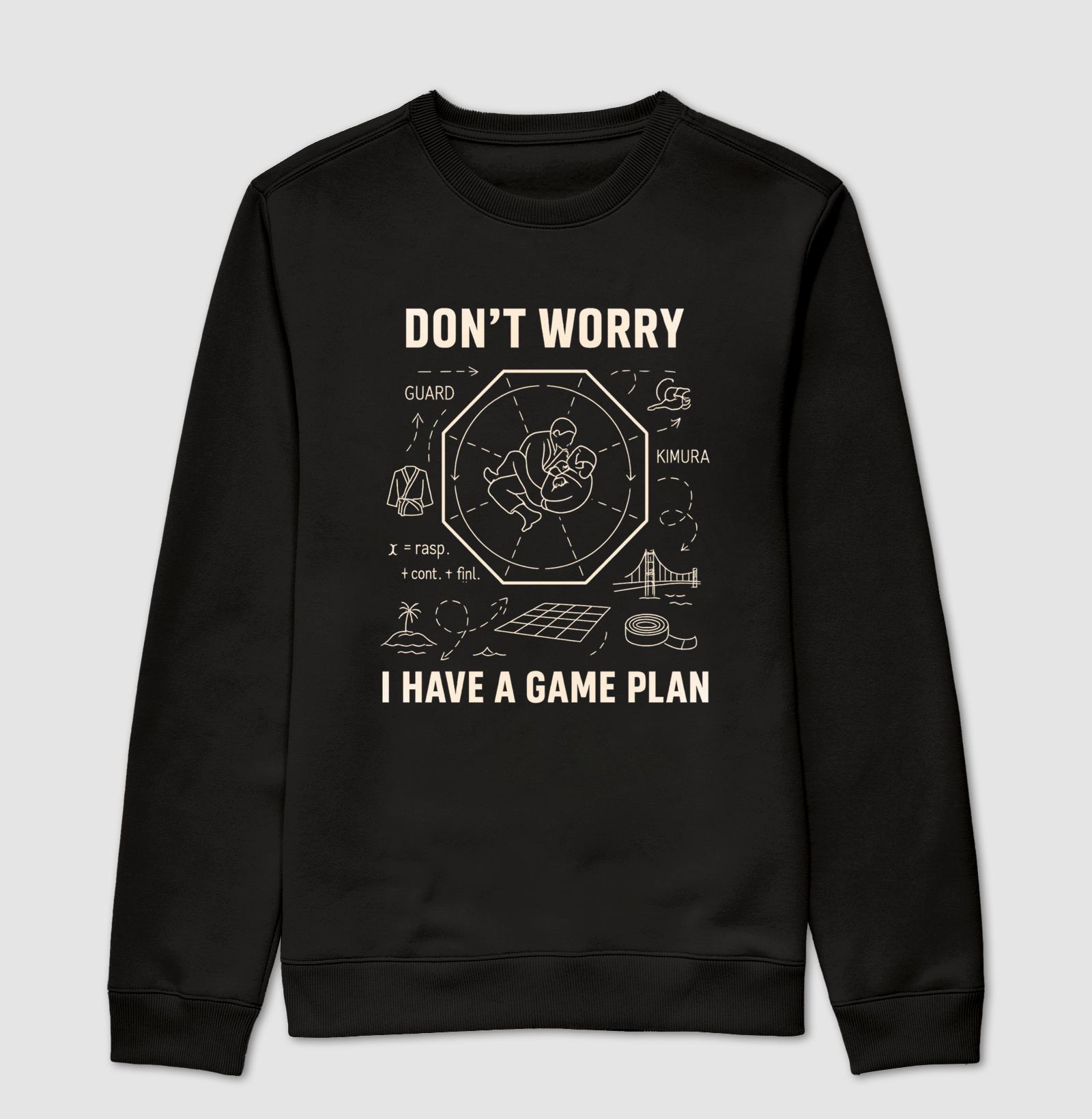 DON'T WORRY I HAVE A GAME PLAN ( NÃO SE PREOCUPE, EU TENHO UM PLANO )