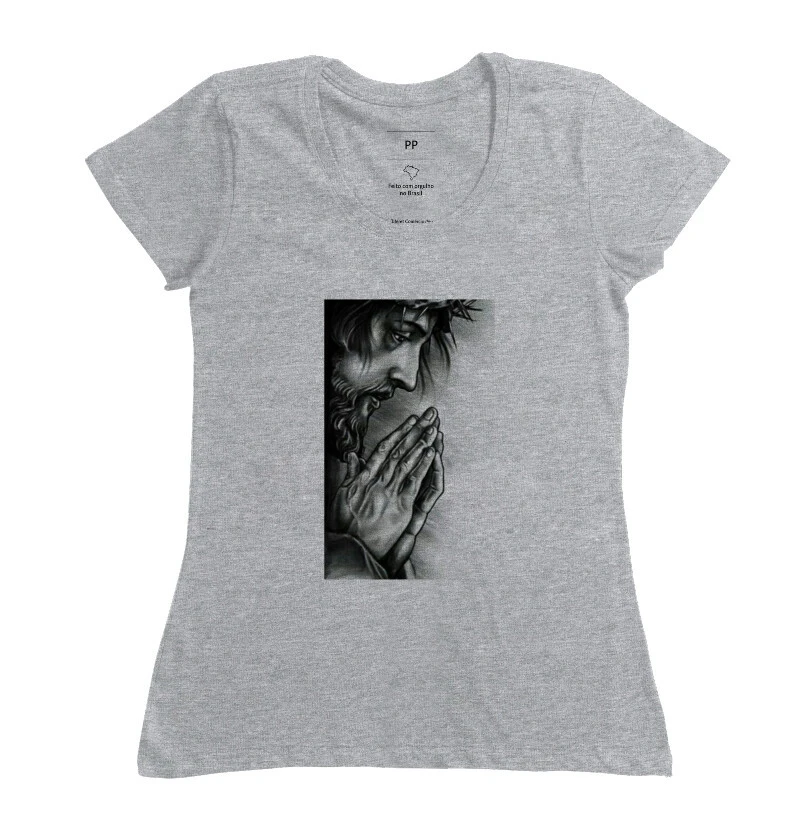 Camiseta Feminina Jesus Cristo