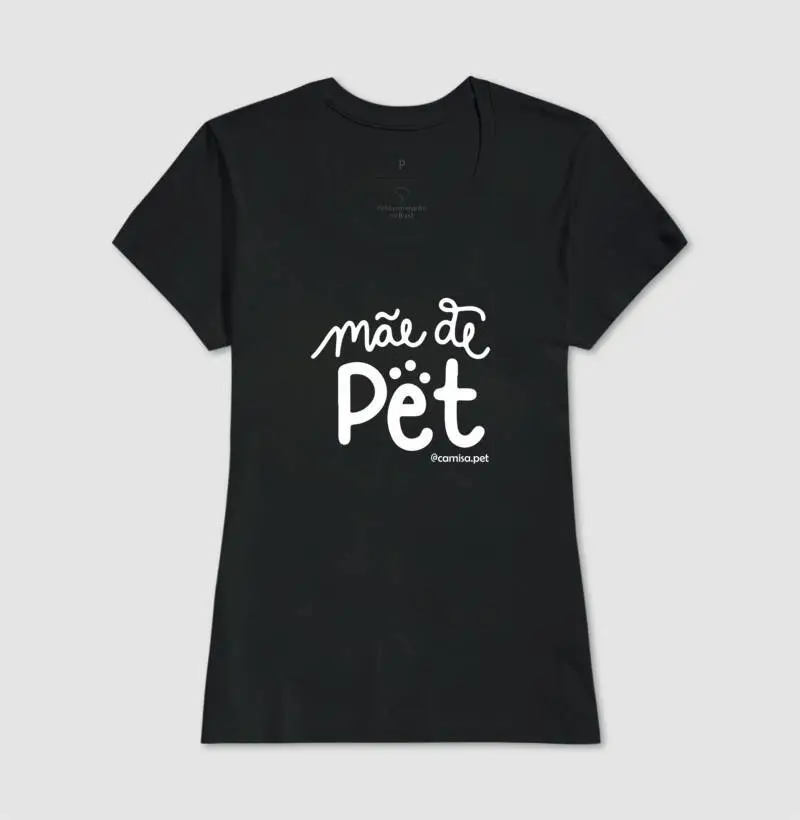 Mãe de Pet Monocromático