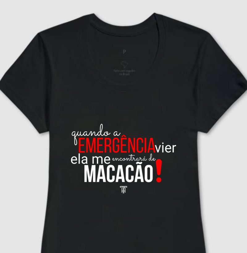 T-Shirt (preta) Feminina