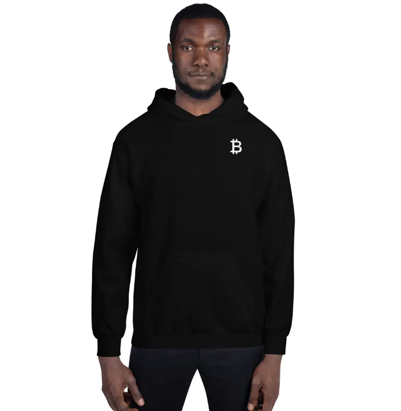 Moletom com Capuz Crypto Style Bitcoin