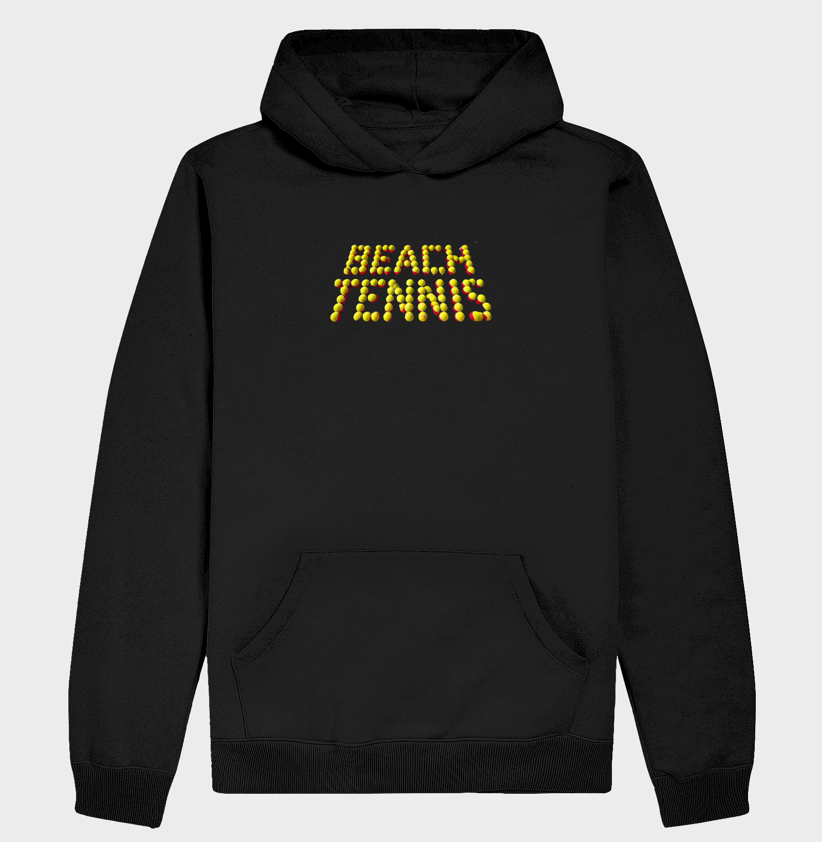 Estampa - Beach Tennis escrito com bolinhas