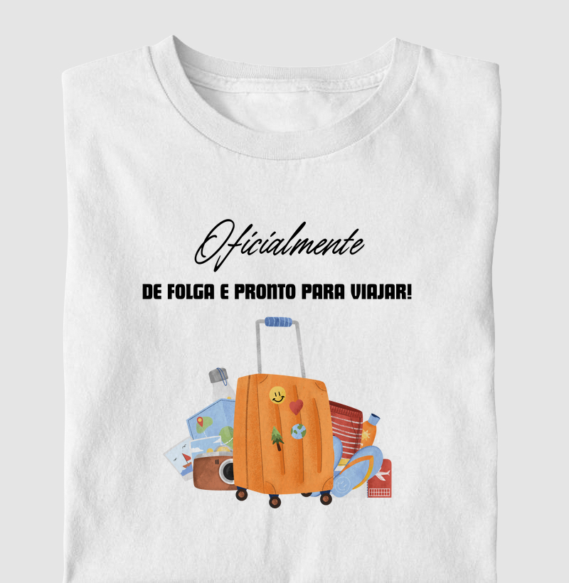 Oficialmente de folga e pronto para viajar!