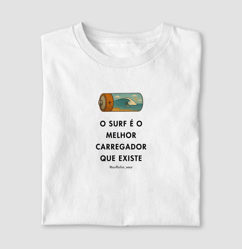 O surf é o melhor carregador que existe | Surf For Fun Wear