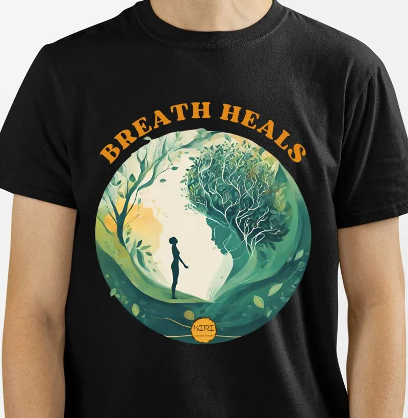 Camiseta Premium KIRI - Breath Heals