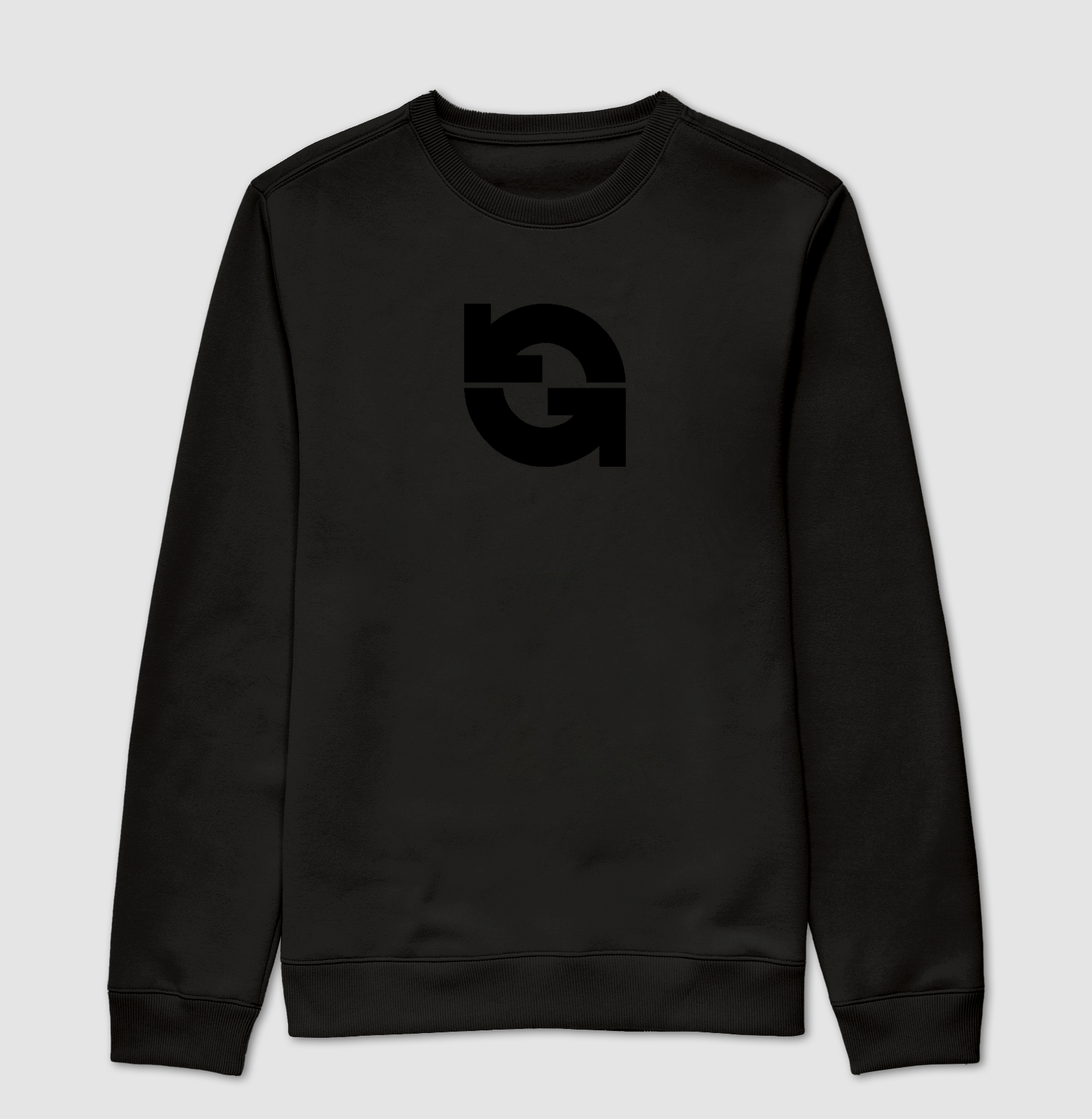 Moleton Capuz Logo Preto
