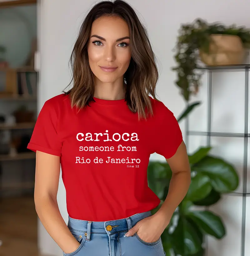CARIOCA EM BRANCO | PRETO