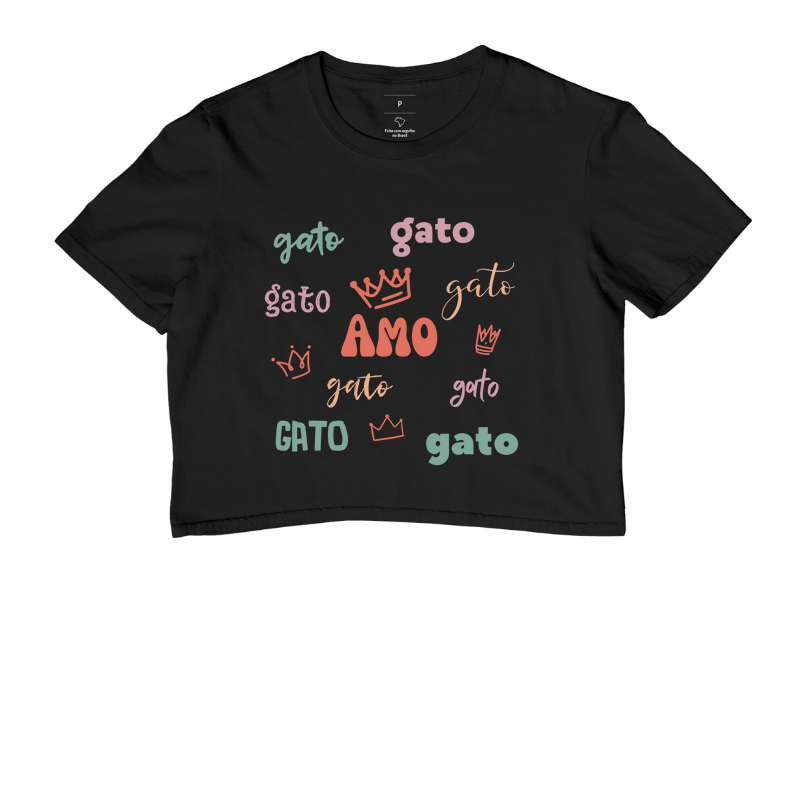 Camiseta Gato rei