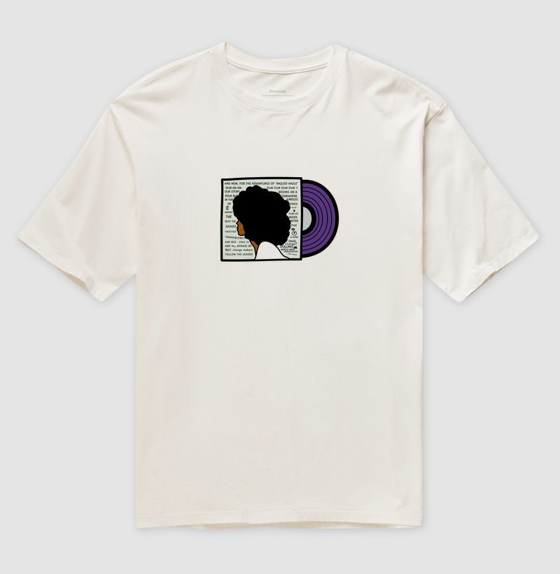 Camiseta Oversized Inspiração Erykah Badu