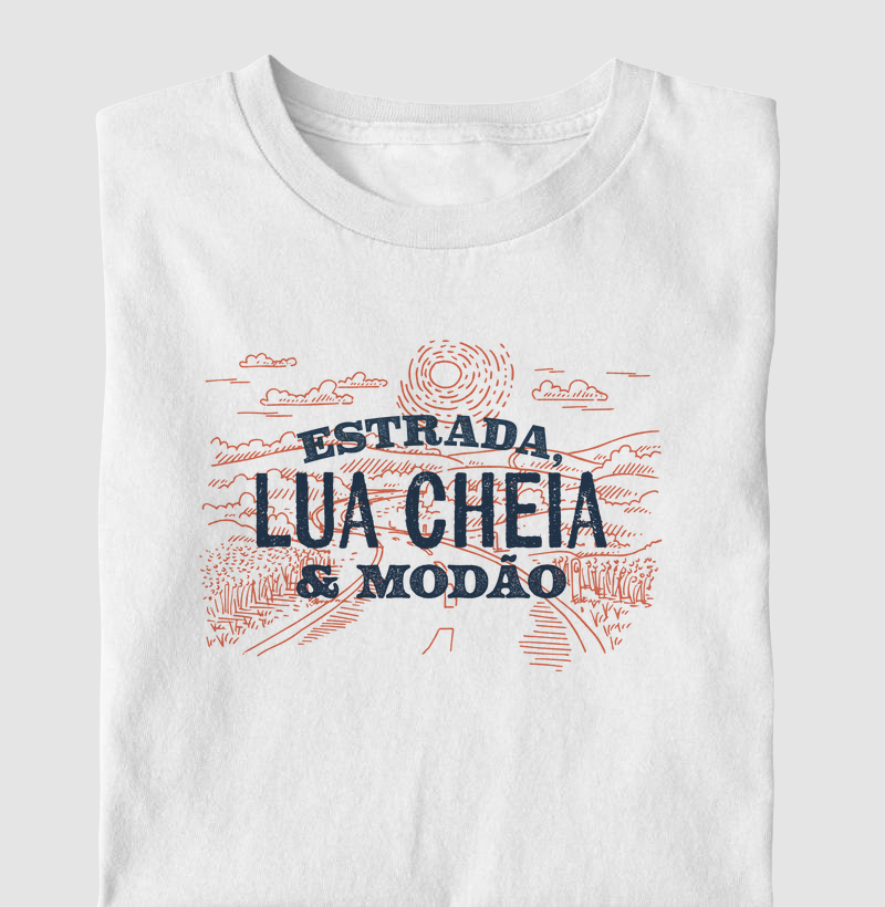 Estrada, Lua cheia e Modão