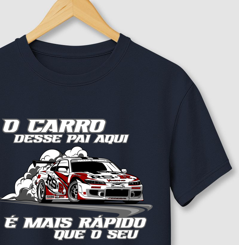 O carro desse pai aqui, é mais rápido que o seu