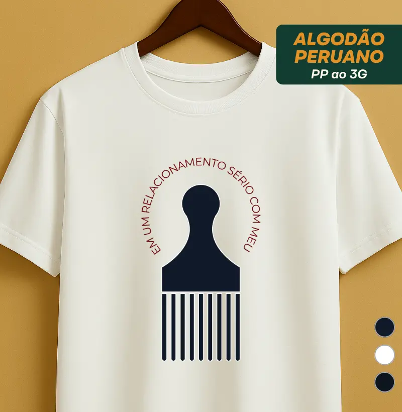 Relacionamento sério com meu pente garfo