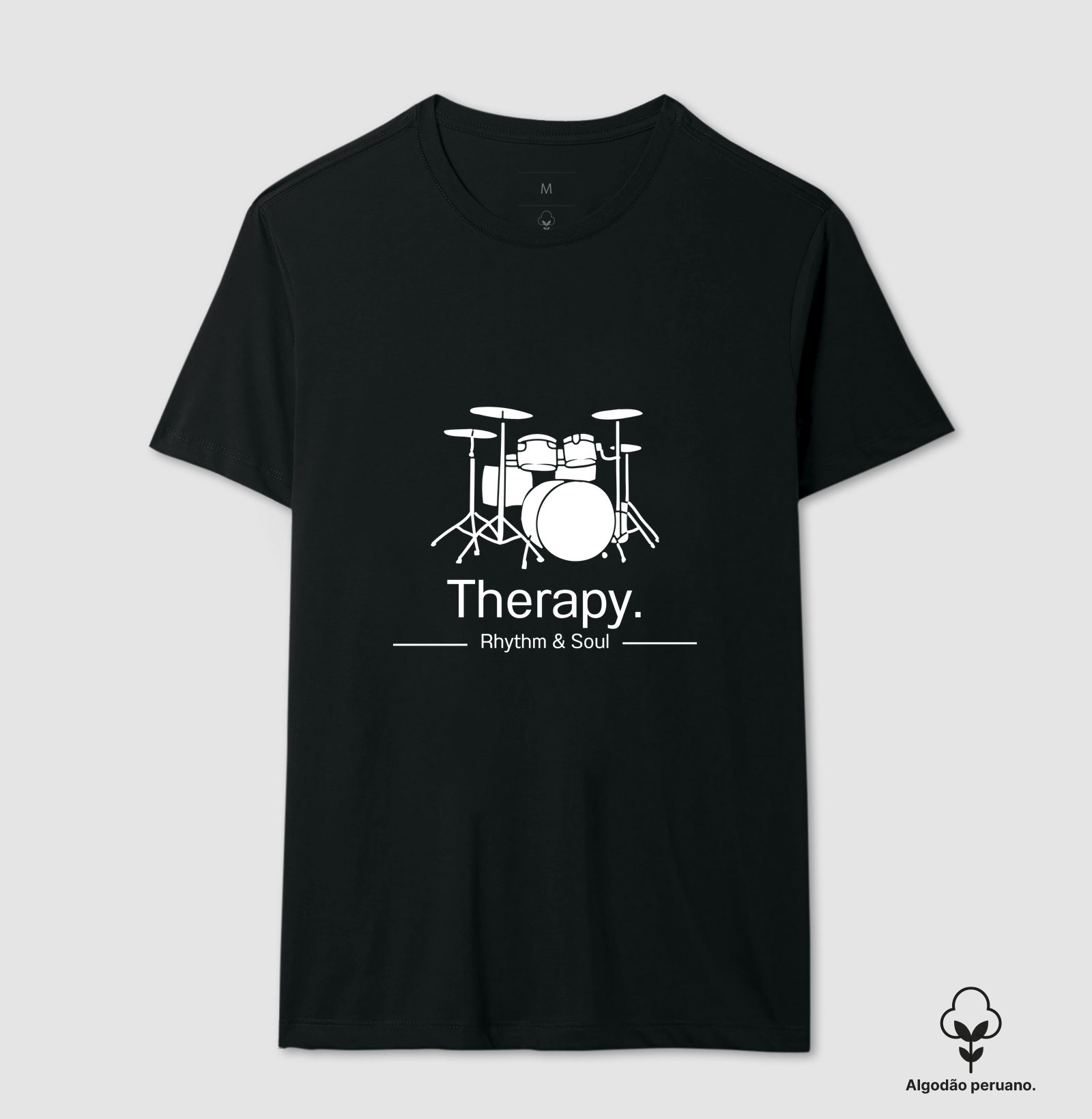 Camiseta algodão peruano - Therapy