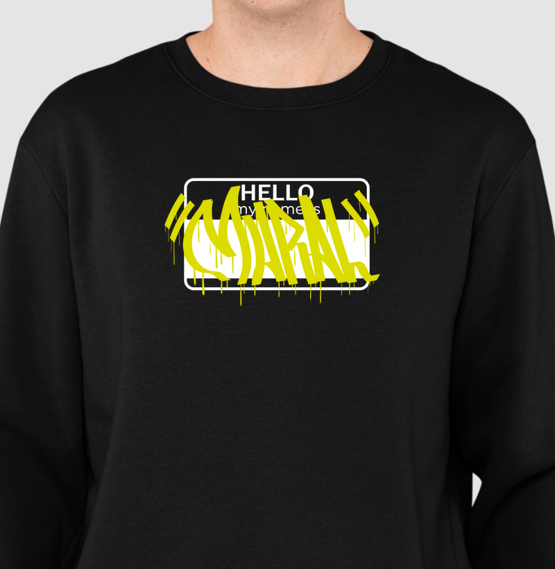 Mural "My Name Is" Verde