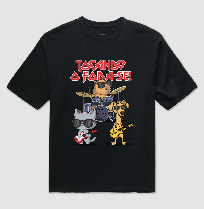 Camiseta Tocando o Fodase