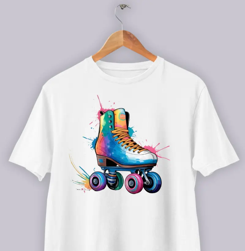 Patins em Aquarela - Quad