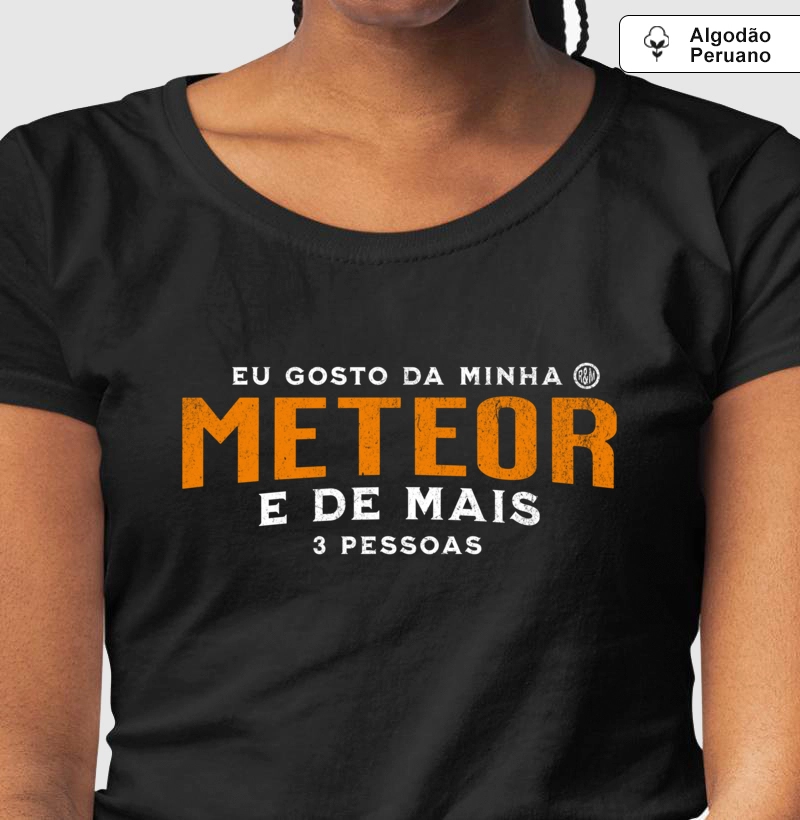 Eu gosto da minha Meteor e de mais 3 pessoas