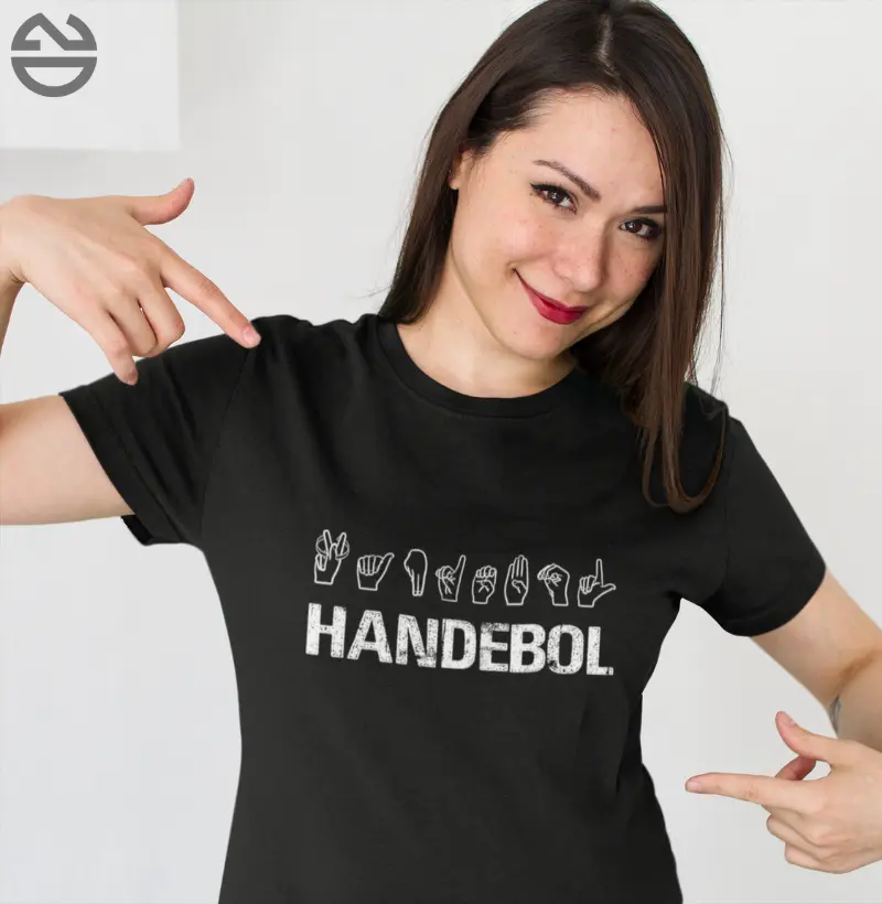 Camiseta Handebol - Handebol em Libras Fem.