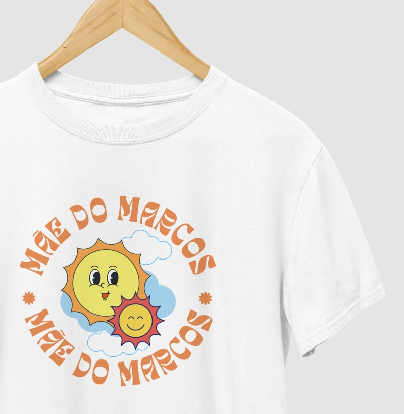 Camiseta Mãe do Marcos