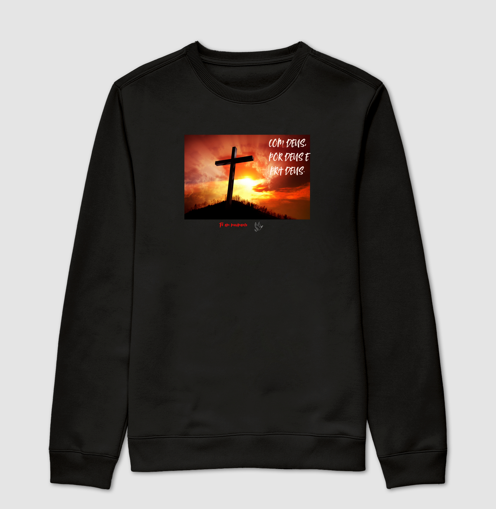 Com DEUS, por DEUS e pra DEUS c/ imagem