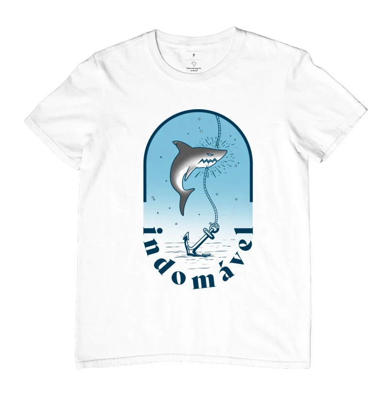 Bad Shark Branca/Cinza