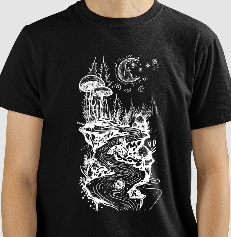By the way of the Mushroom Forest