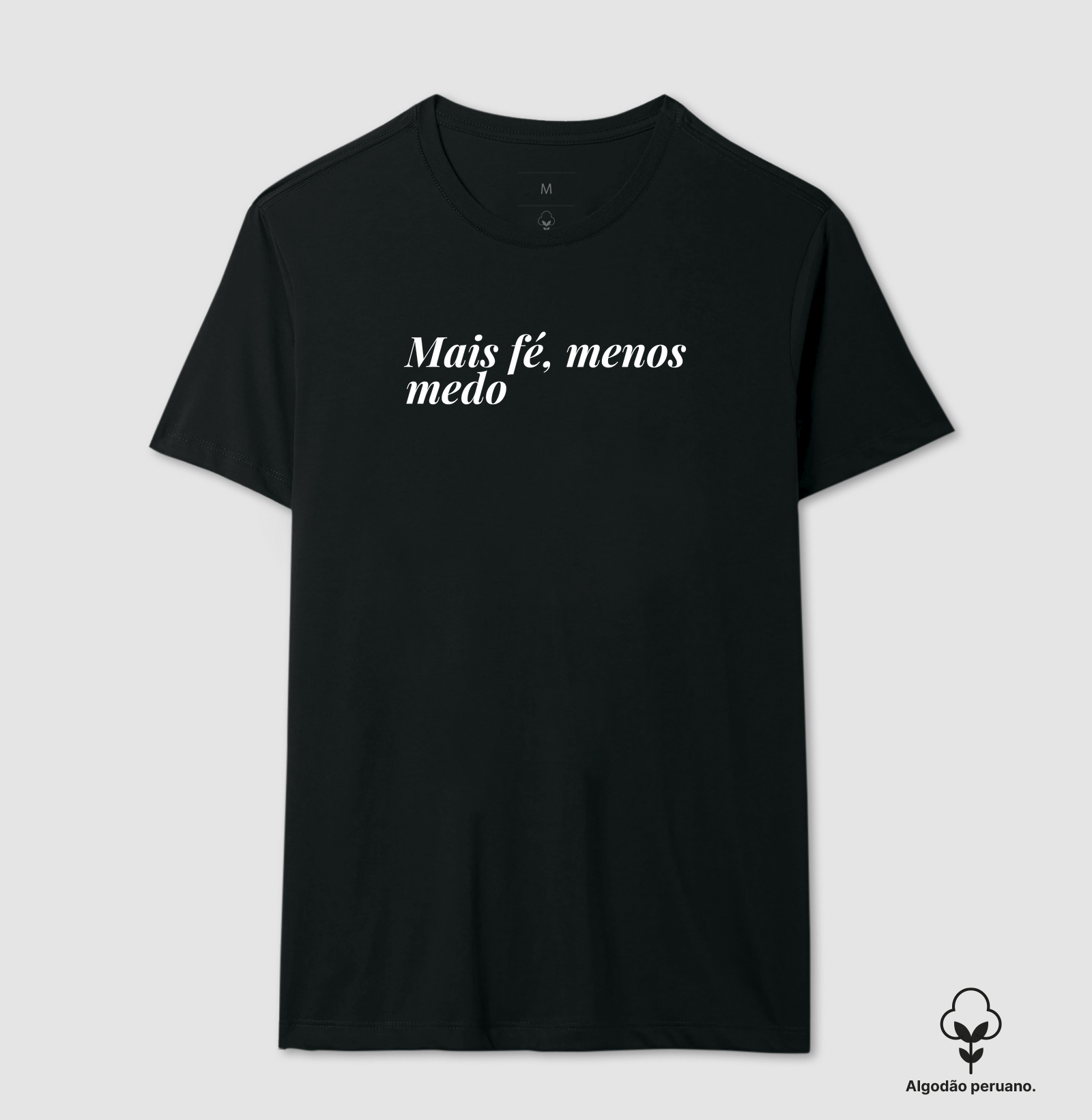 Mais fé, menos medo