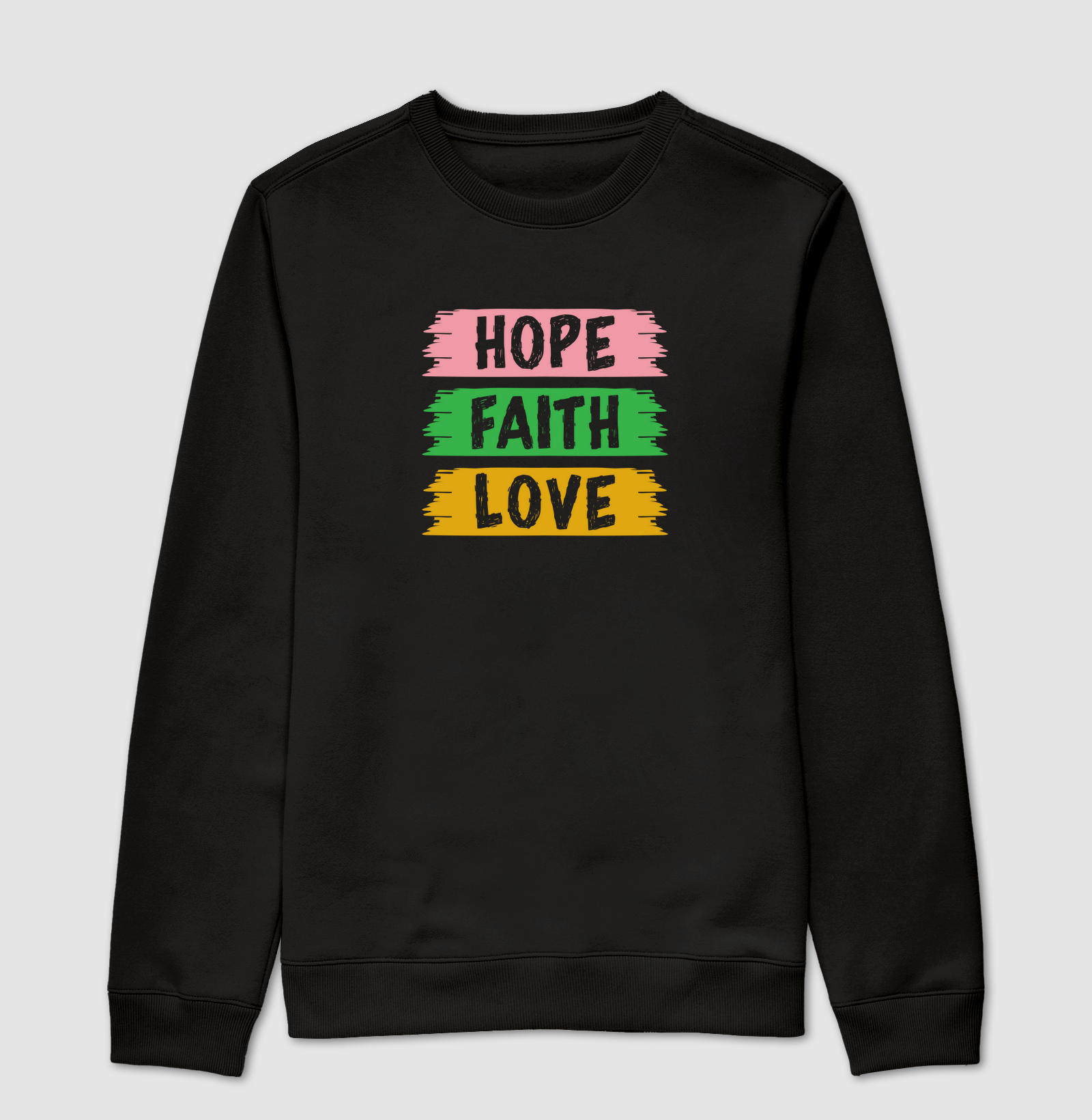 Hope, faith, Love