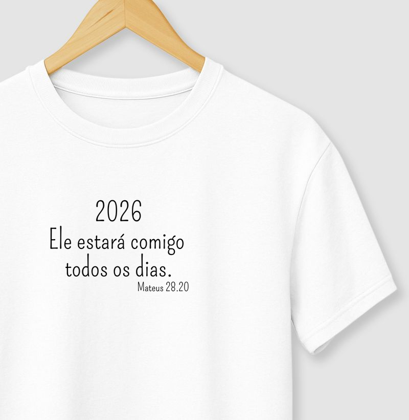 2026 - Ele estará comigo todos os dias.