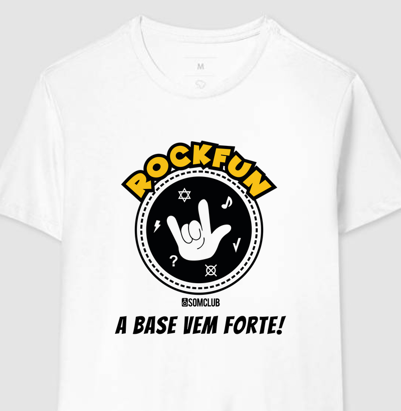 Rockfun - A base vem forte (Branco)