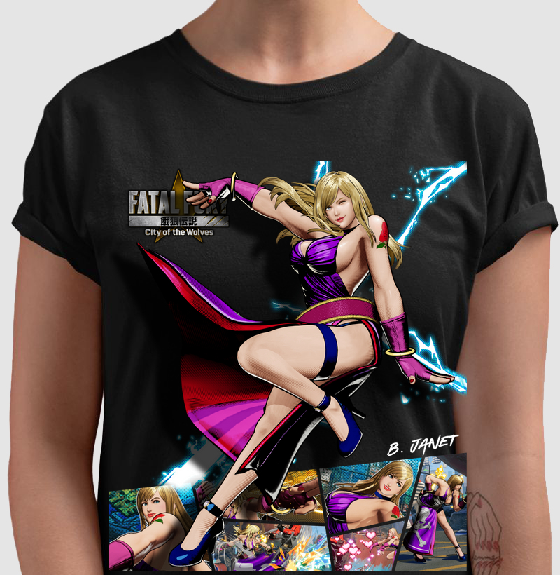 FATAL FURY COTW - B. Janet