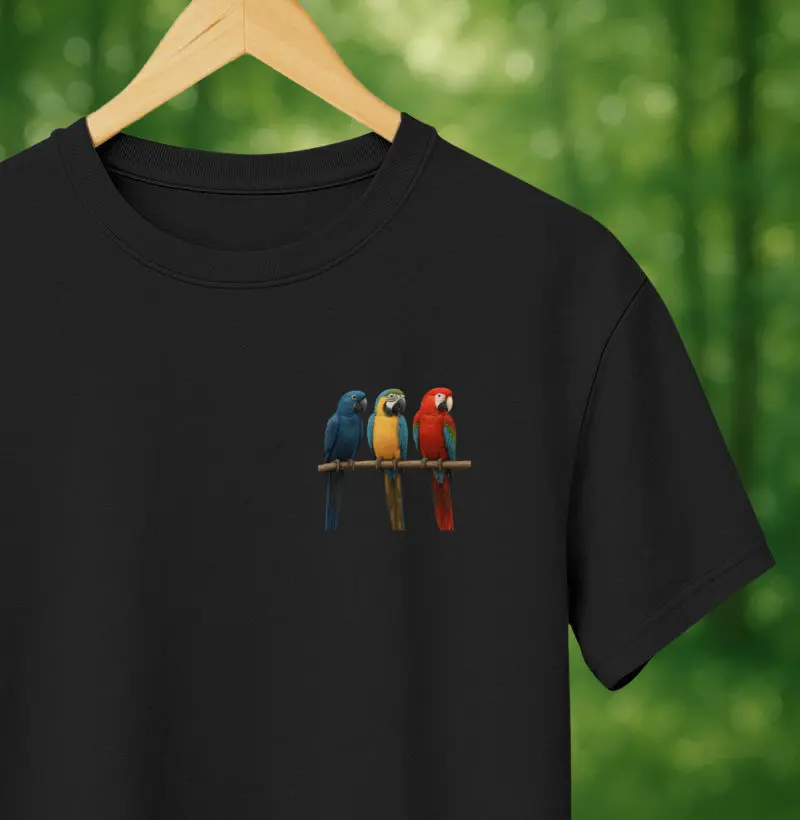 Camiseta Araras - Minimalista 