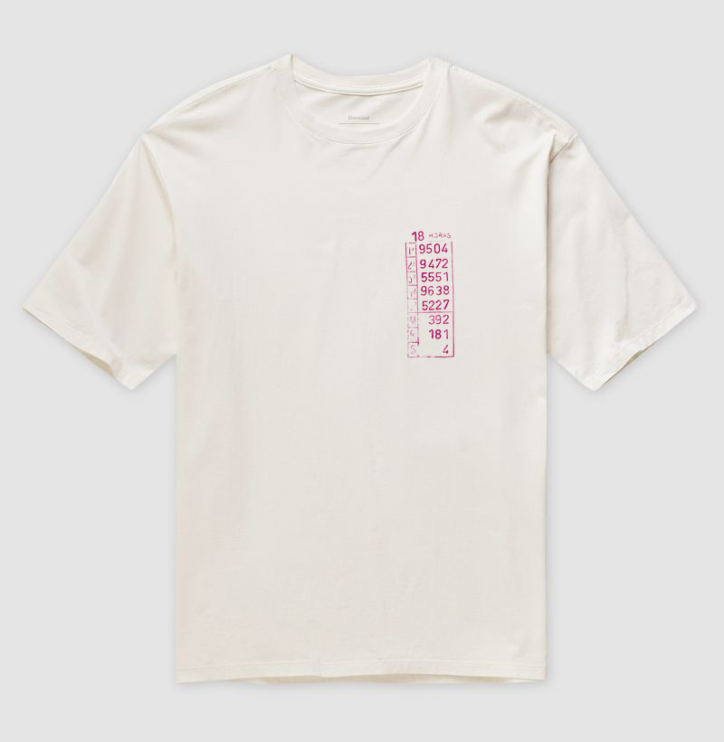 Oversized - Talão do Jogo do Bicho