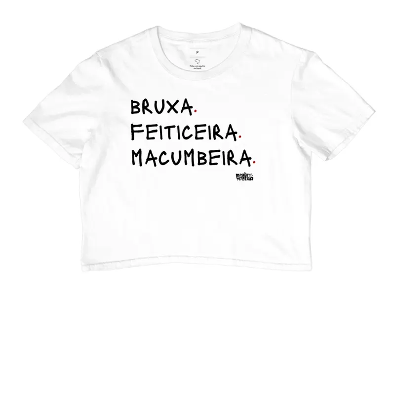 Cropped Bruxa, Feiticeira e Macumbeira