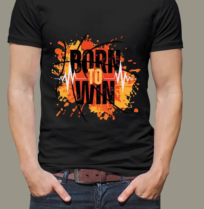 Camiseta Born to Win