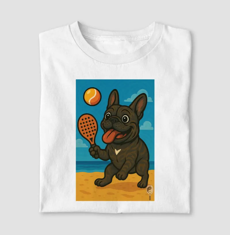 Bulldog Francês Beach Tennis