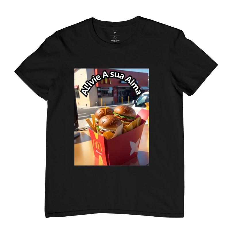 Camiseta  Alivia sua alma