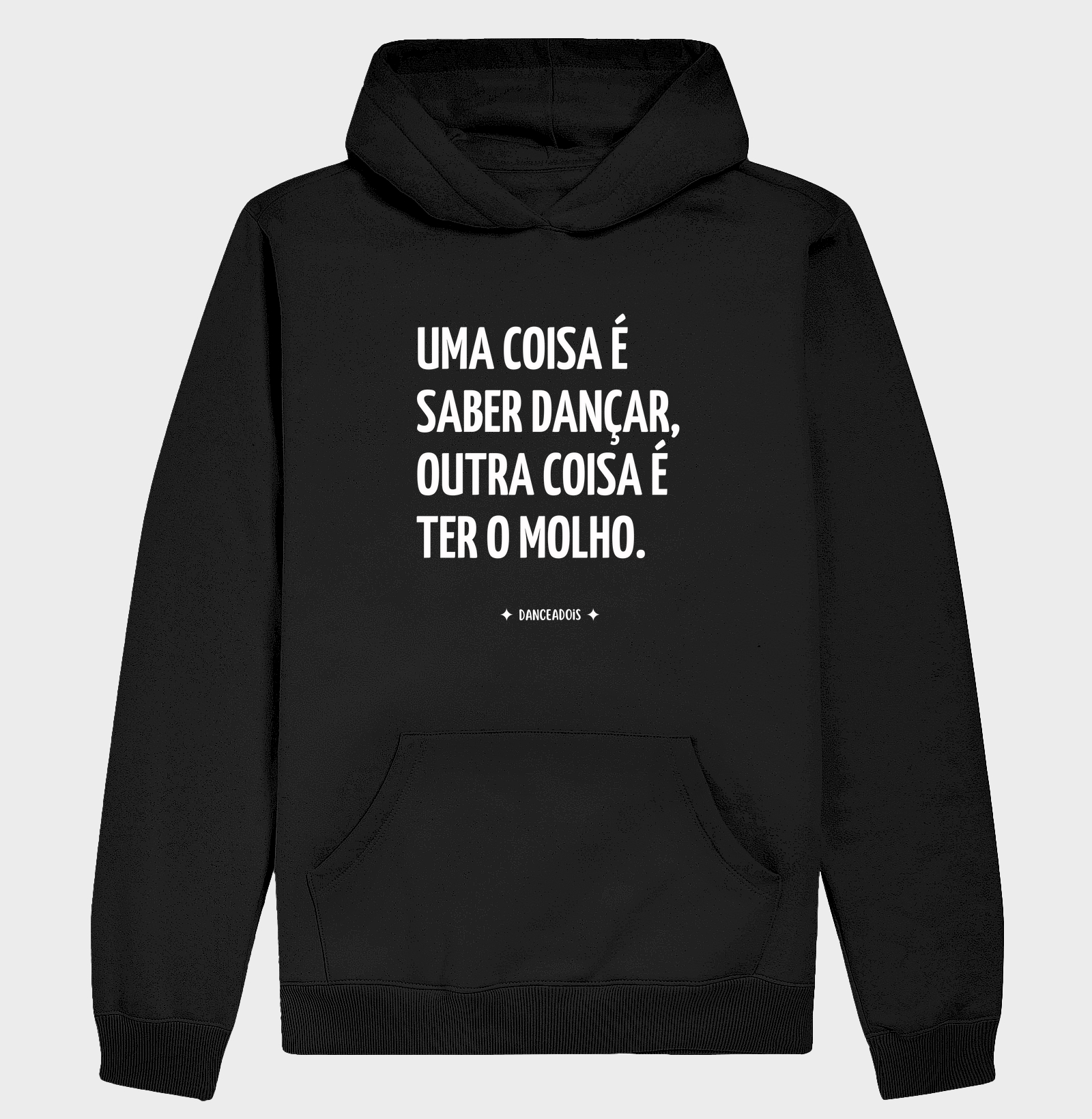 Uma coisa é saber dançar, outra coisa é ter o molho