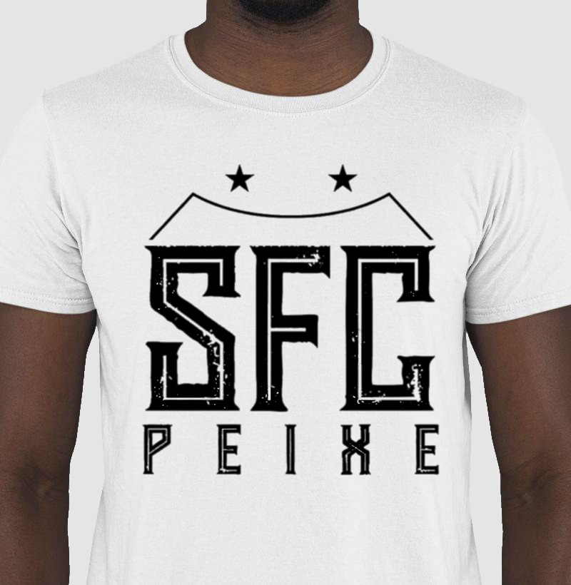 camisa 100%algodão  peixe