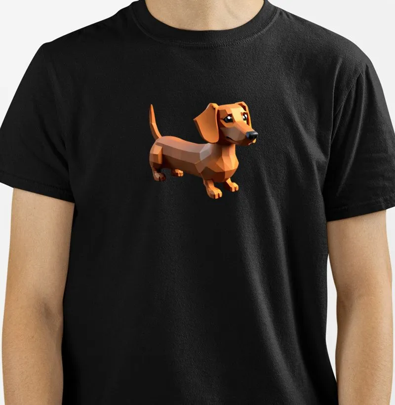 3D Dachshund