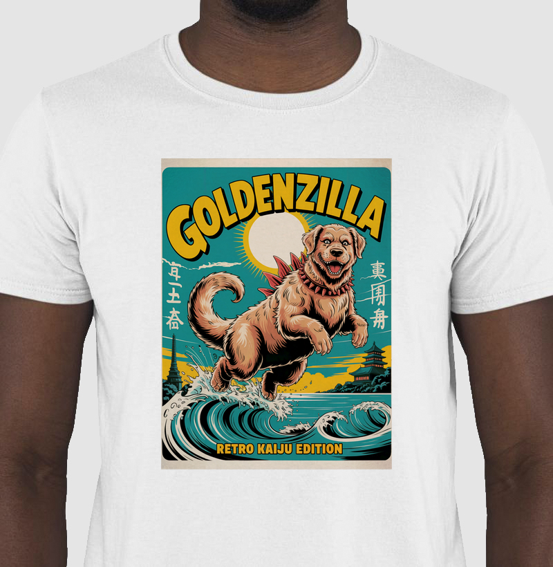 Camiseta OMD — Goldenzilla