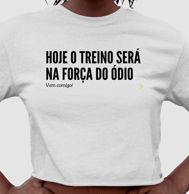 Hoje o treino é na Força do Ódio