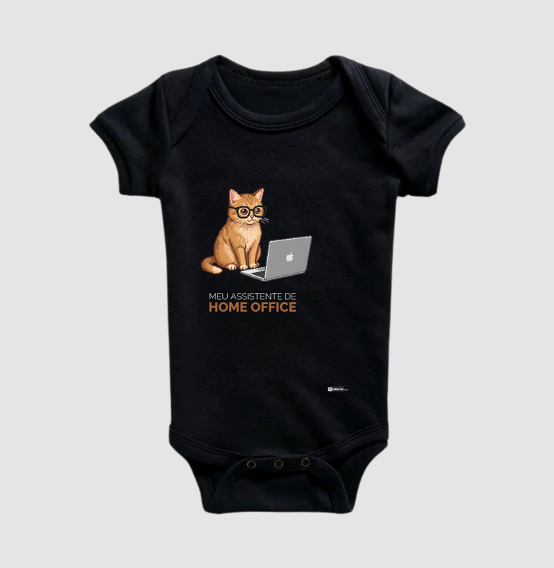 Assistente de Home Office - Gato Caramelo