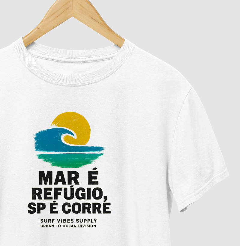 Mar é refúgio, SP é corre
