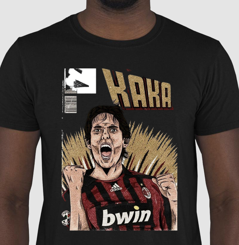 camisa 100%algodão, kaka