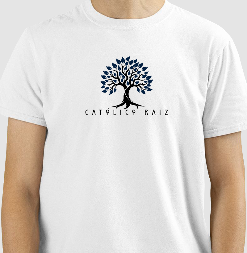 Estampa Católico Raiz Branca
