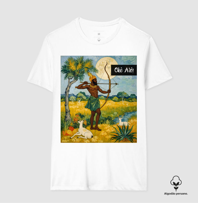 Camiseta - Oxóssi - Pintura 6