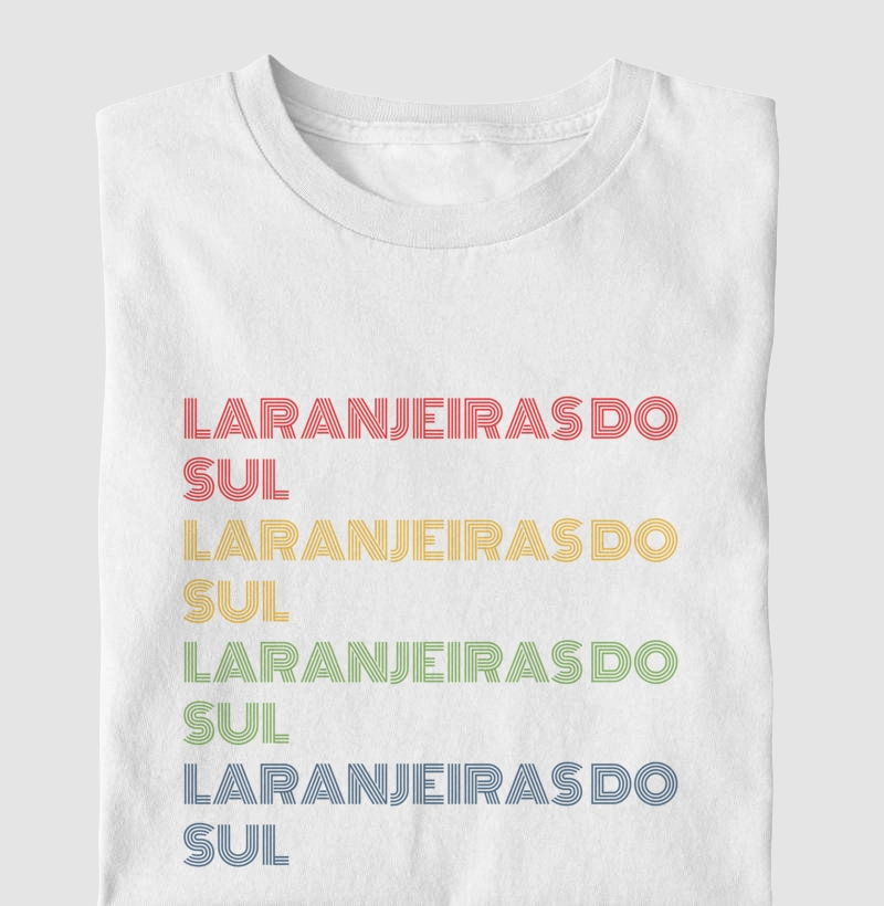 Laranjeiras do Sul Letreiro Retrô